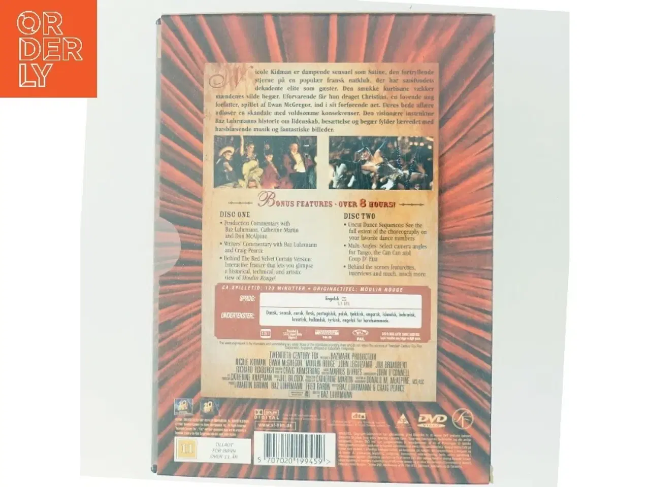 Billede 3 - Moulin Rouge med Nicole Kidman (DVD)