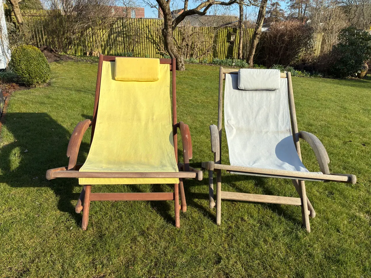 Billede 1 - 2 gammeldags liggestole