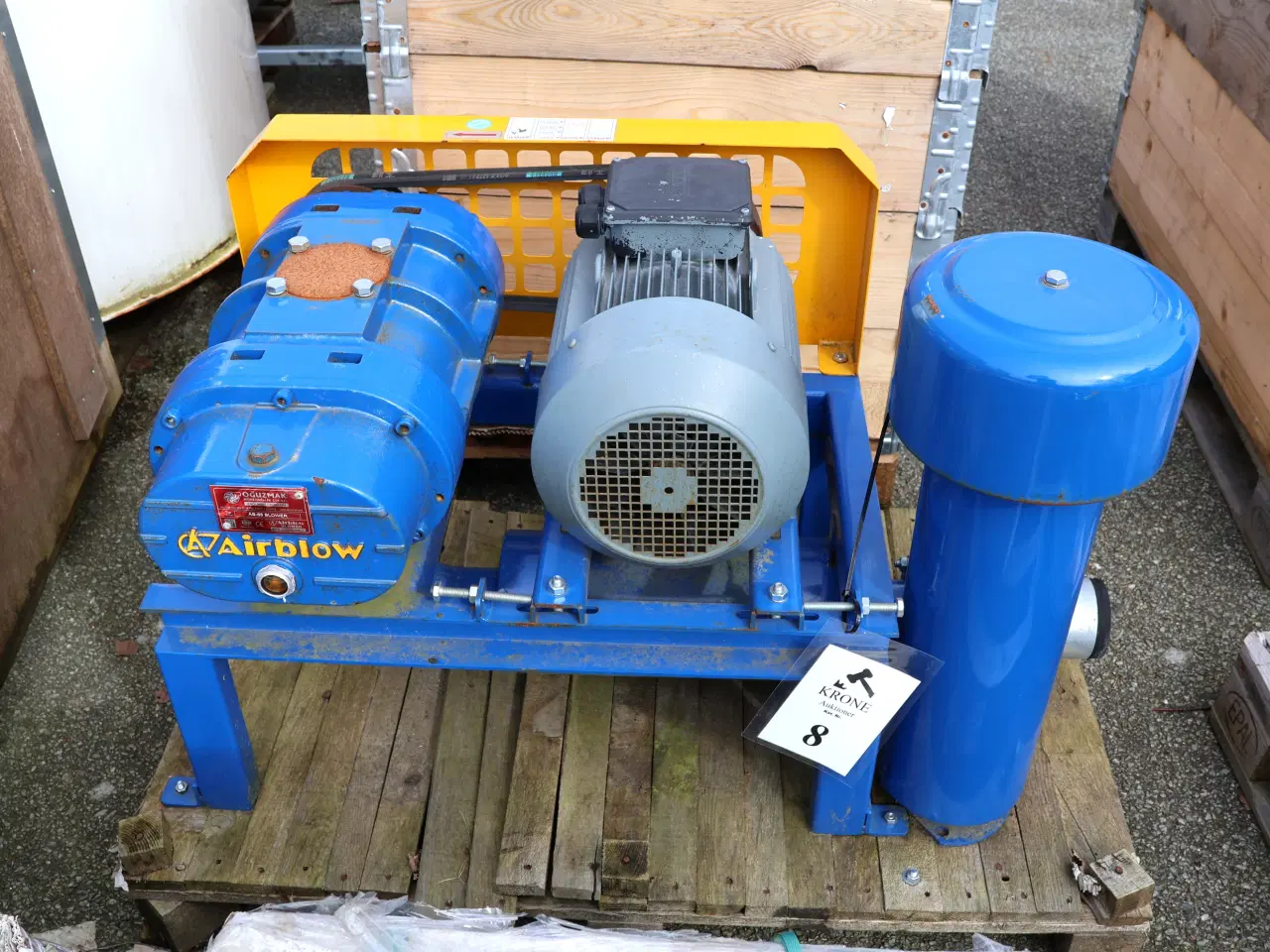 Billede 2 - Vakuumpumpe model AS-65 Blower, 7,5kw. 