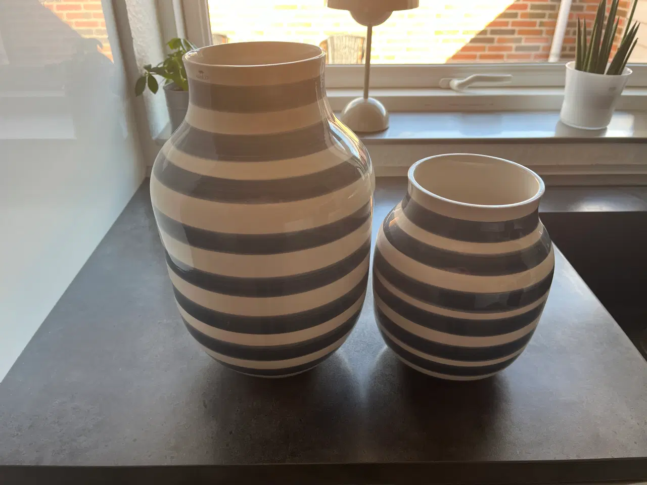 Billede 1 - Vaser to stk. kahler