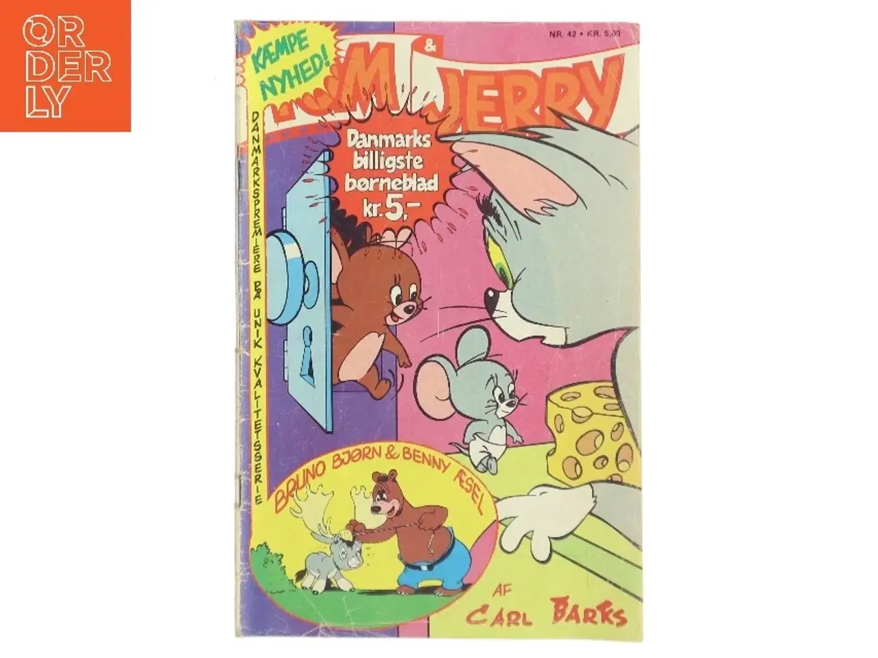 Billede 1 - Tom & Jerry - Danmarks billigste børneblad af Carl Barks (Bog)