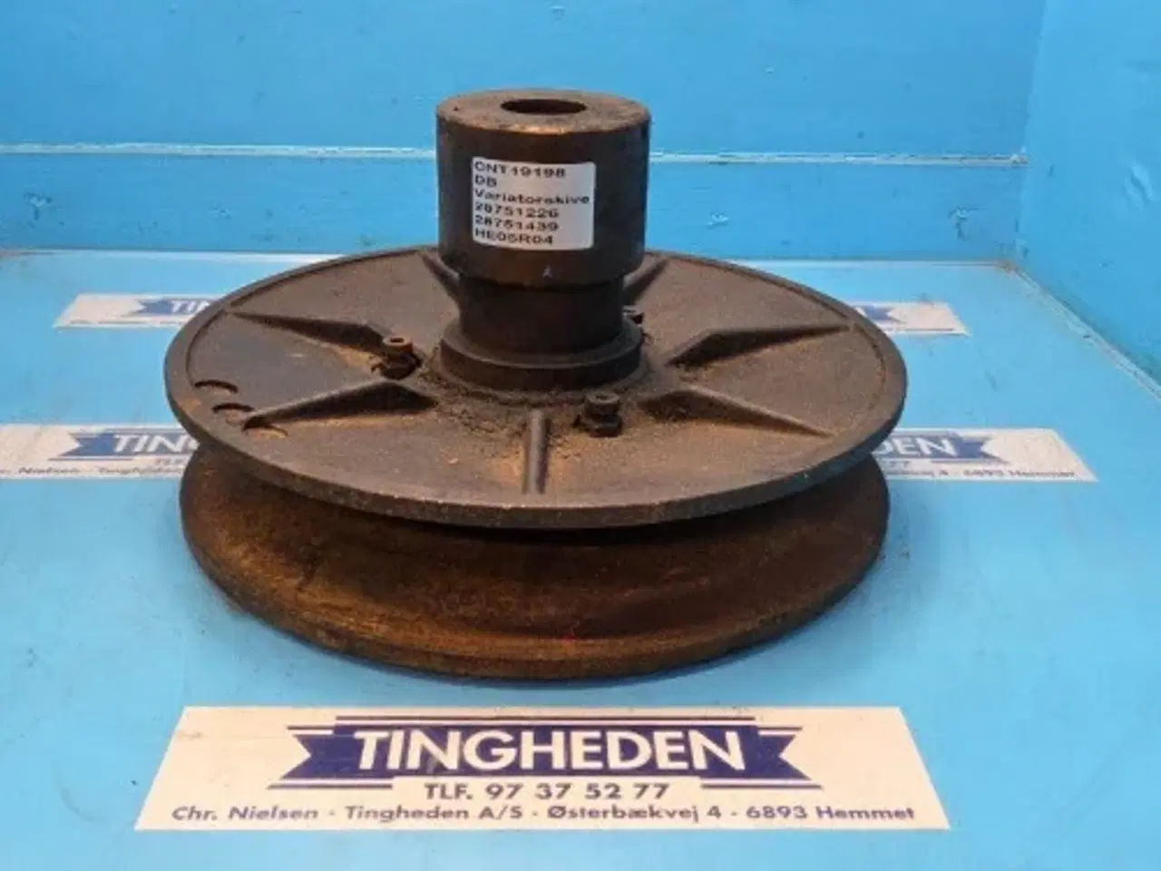 Billede 1 - Dronningborg D7500 Variatorskive 28751226