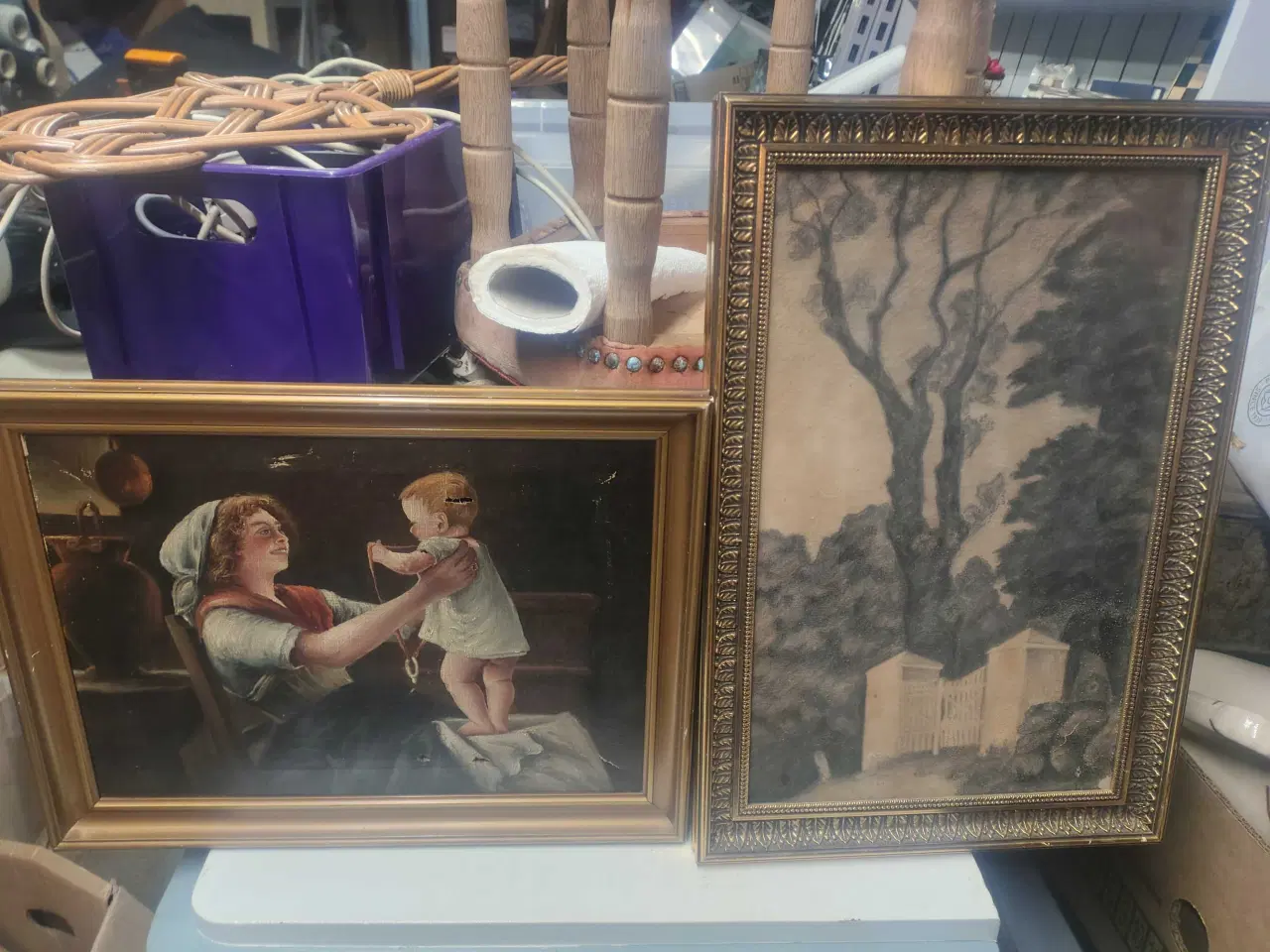 Billede 7 - Mange flotte malerier af ass. Kunstnere