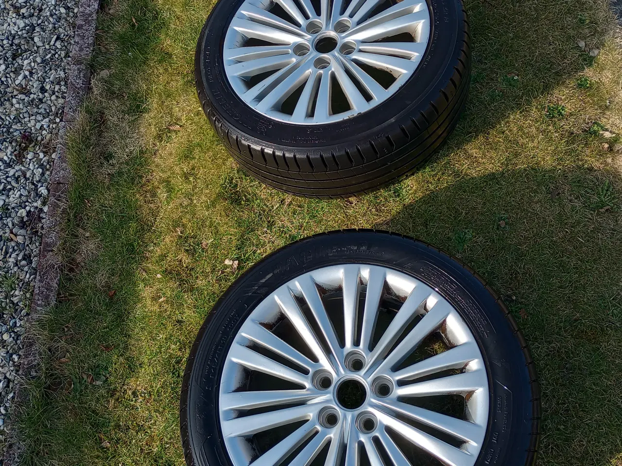 Billede 8 - 18" alufælge 5x120 nye Goodyear Eagle 245-45-18 .