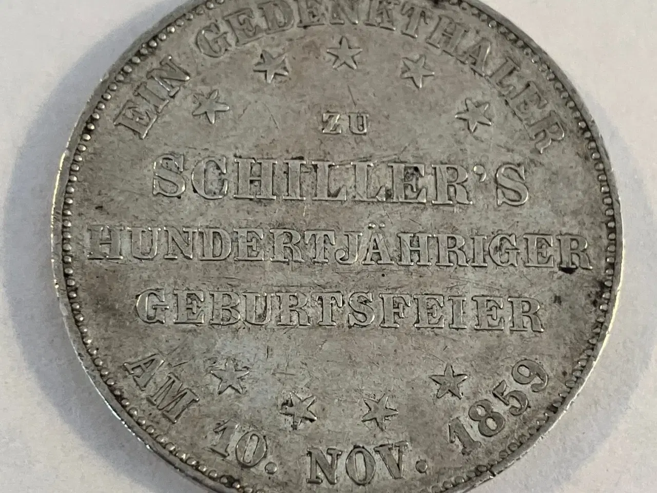 Billede 2 - 1 Thaler 1859 Frankfurt