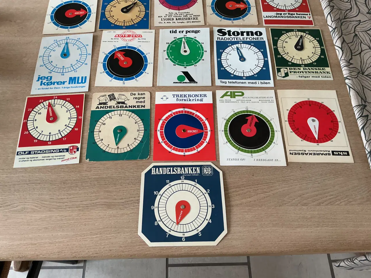 Billede 3 - P skive retro/ gammel 