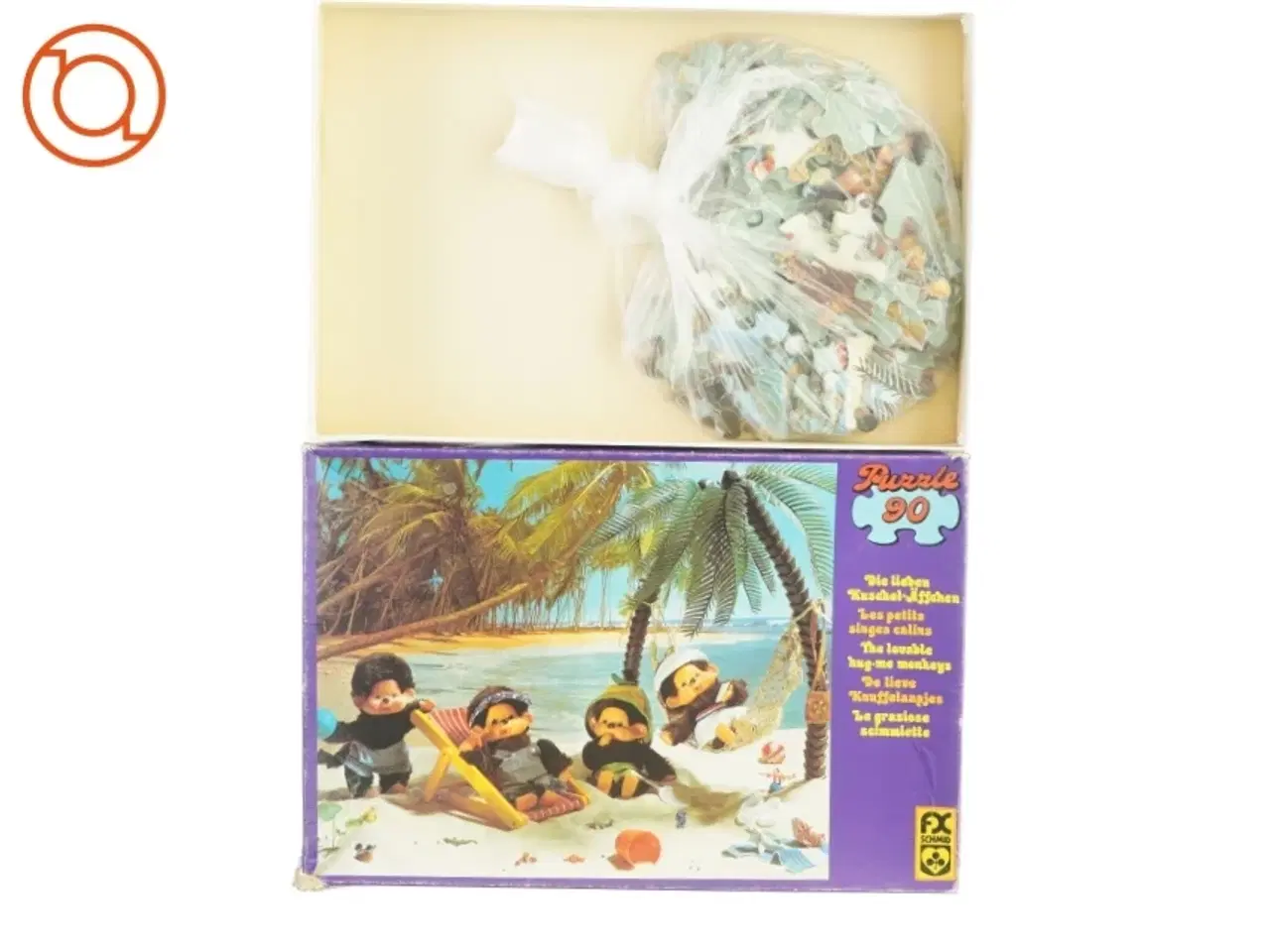 Billede 2 - Puslespil med 90 brikker fra Schmid