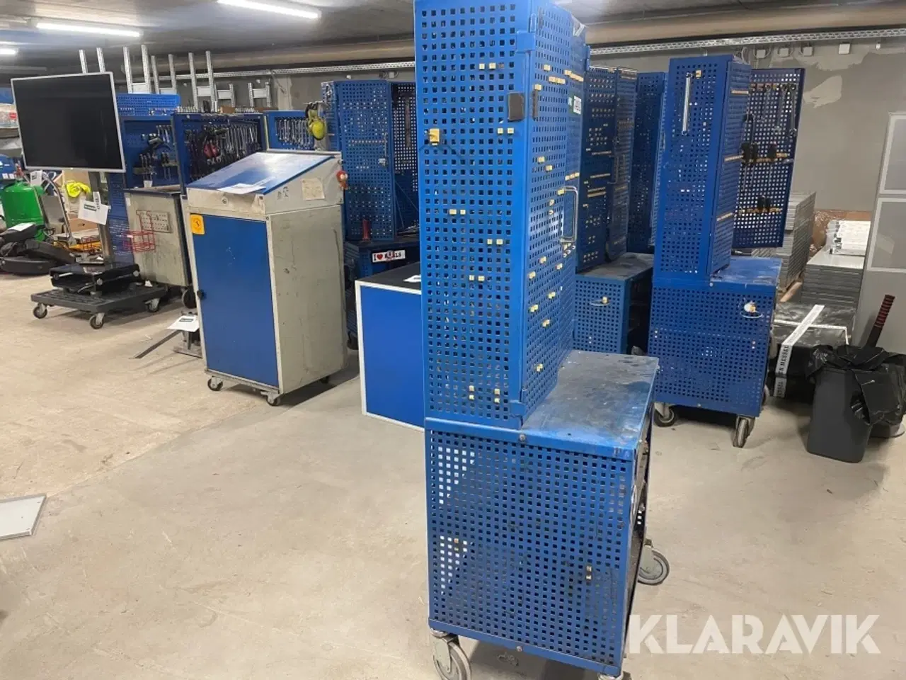 Billede 3 - Værktøjsskab på hjul