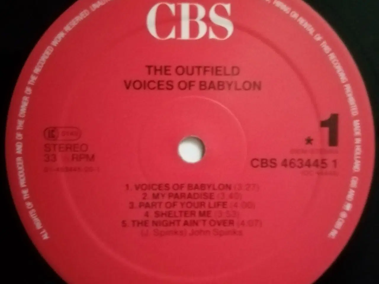 Billede 5 - The Outfield: Voices of Babylon