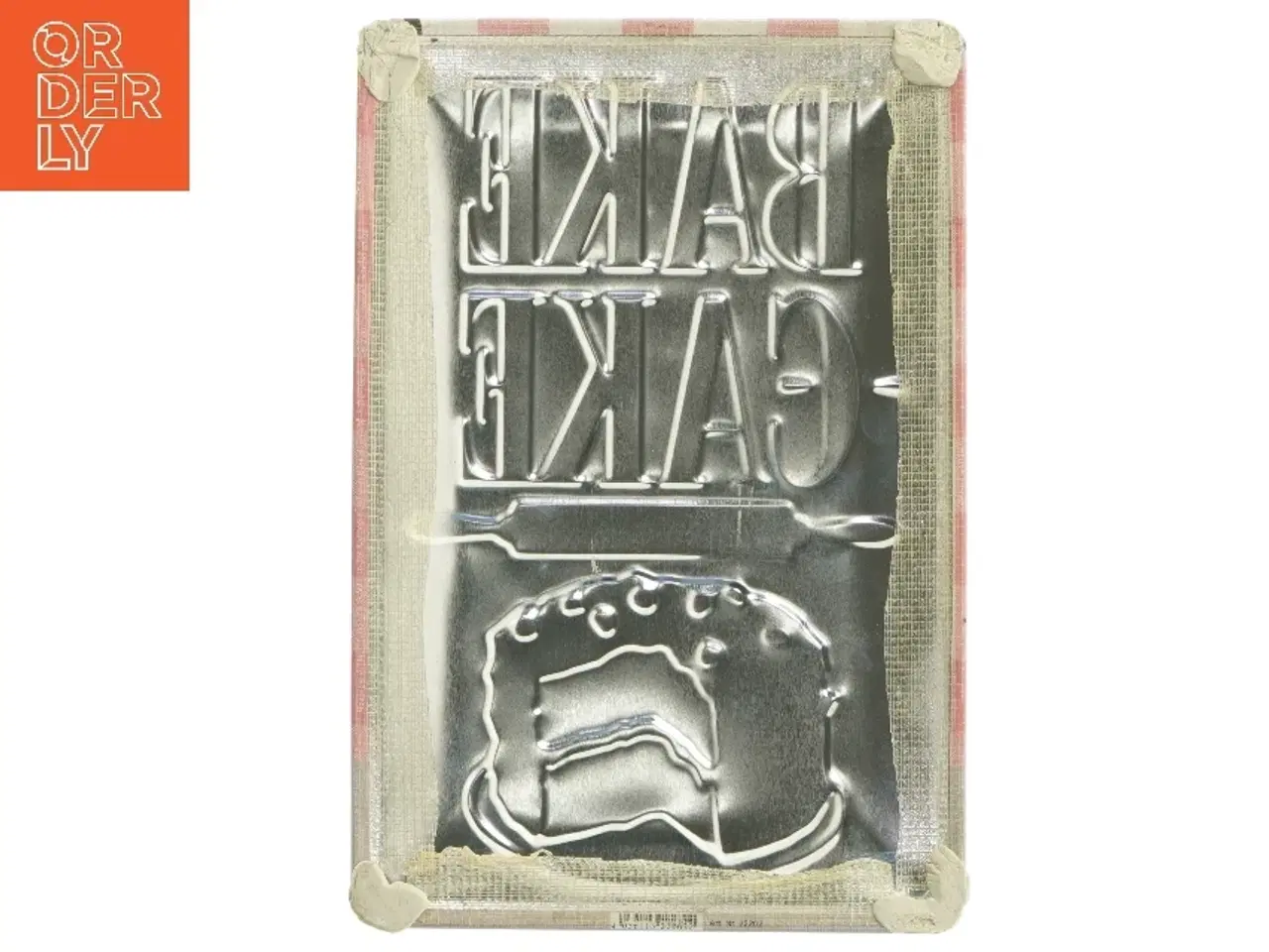 Billede 2 - Vintage metal skilt med kage slogan (str. 30,5x20 cm)