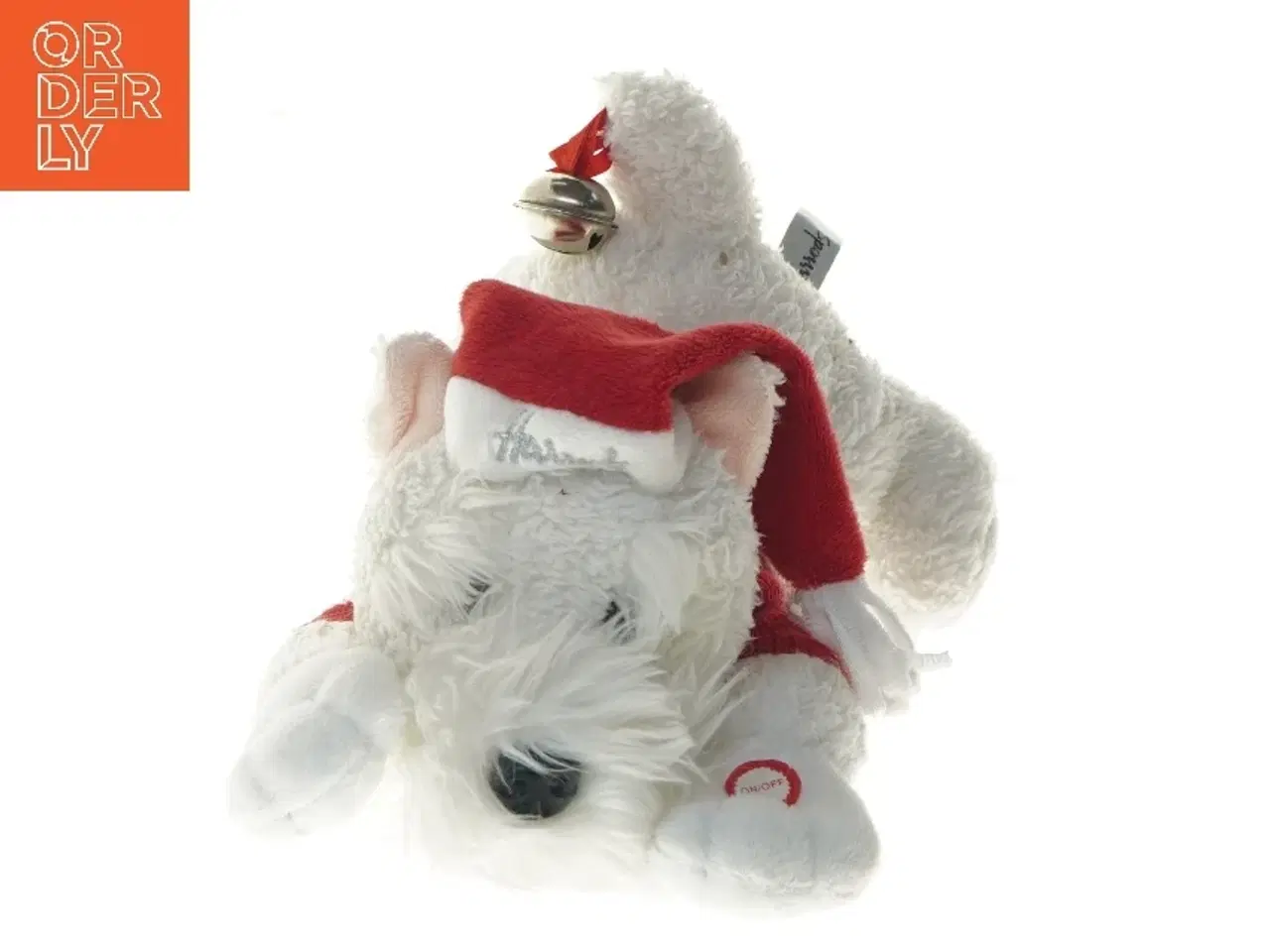 Billede 1 - Bamse med julesweater (str. 32 cm)