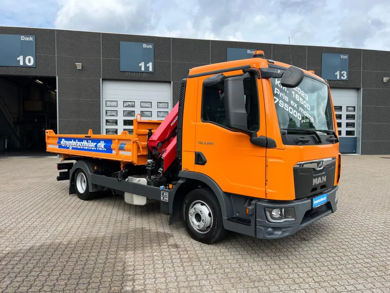 Billede 3 - MAN TGL 8.220, Tip-kran