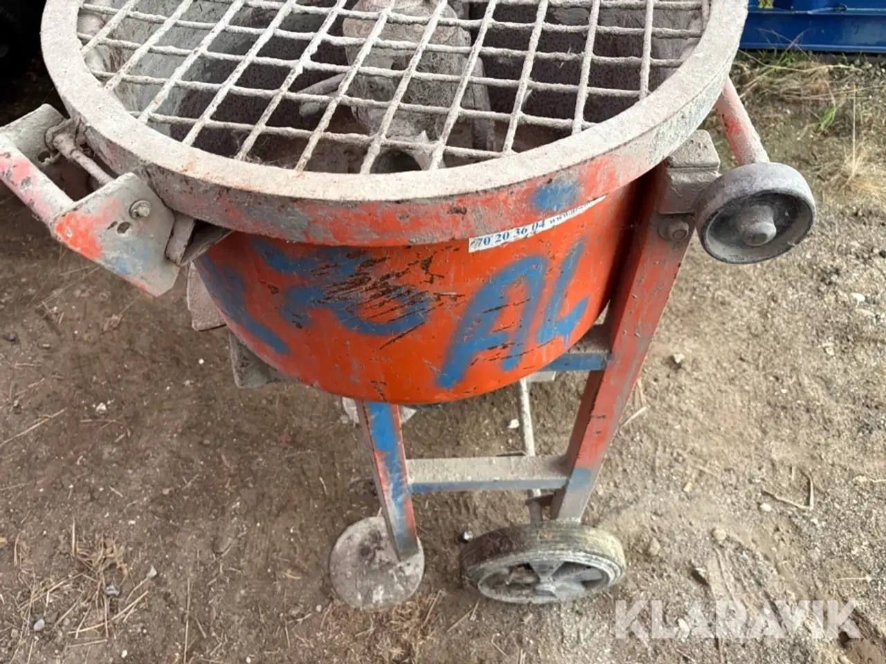 Billede 3 - Tvangsblander Atika COMPACT 100 L