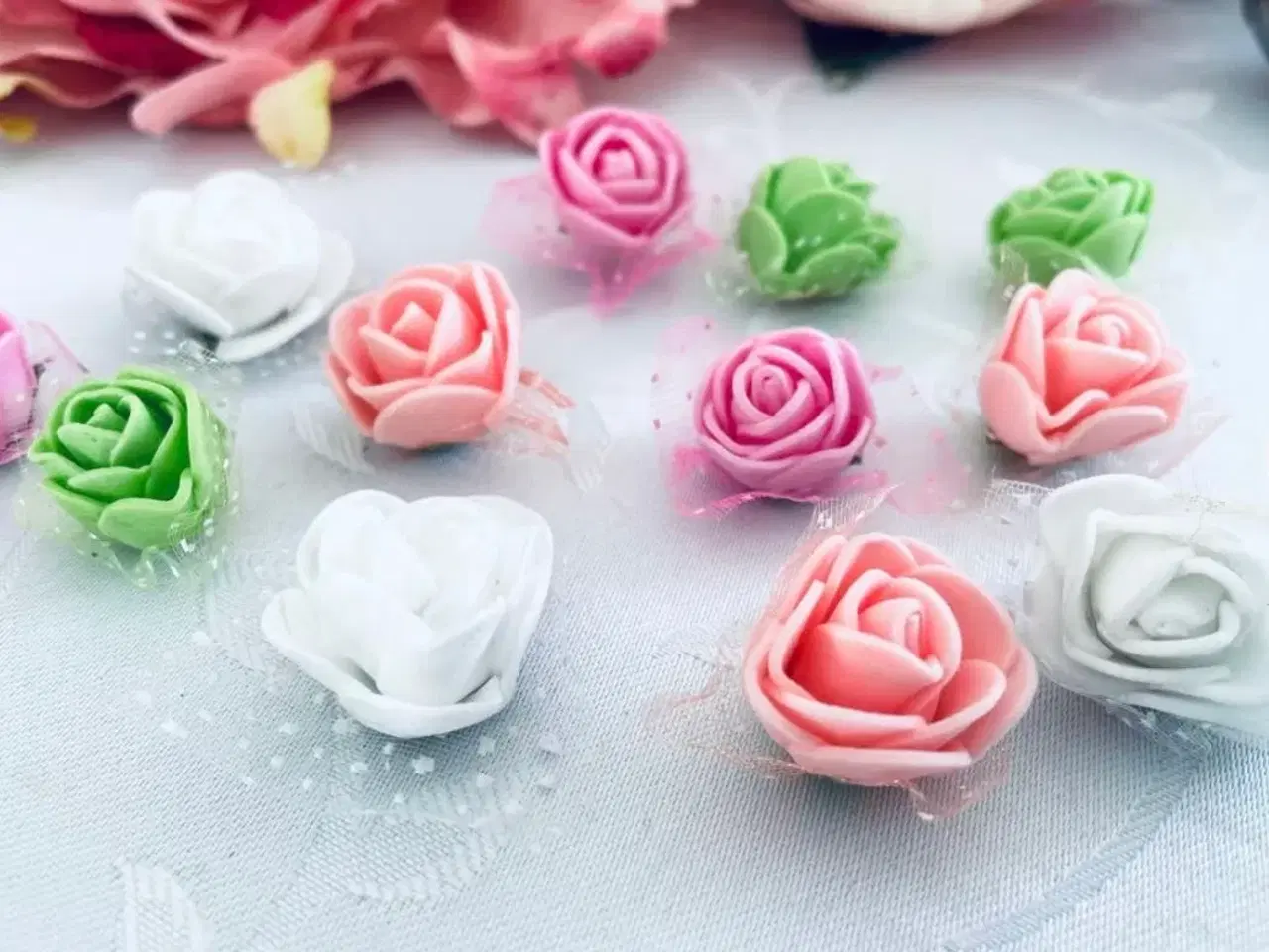 Billede 2 - Kunstig blomster til dekoration og hobby