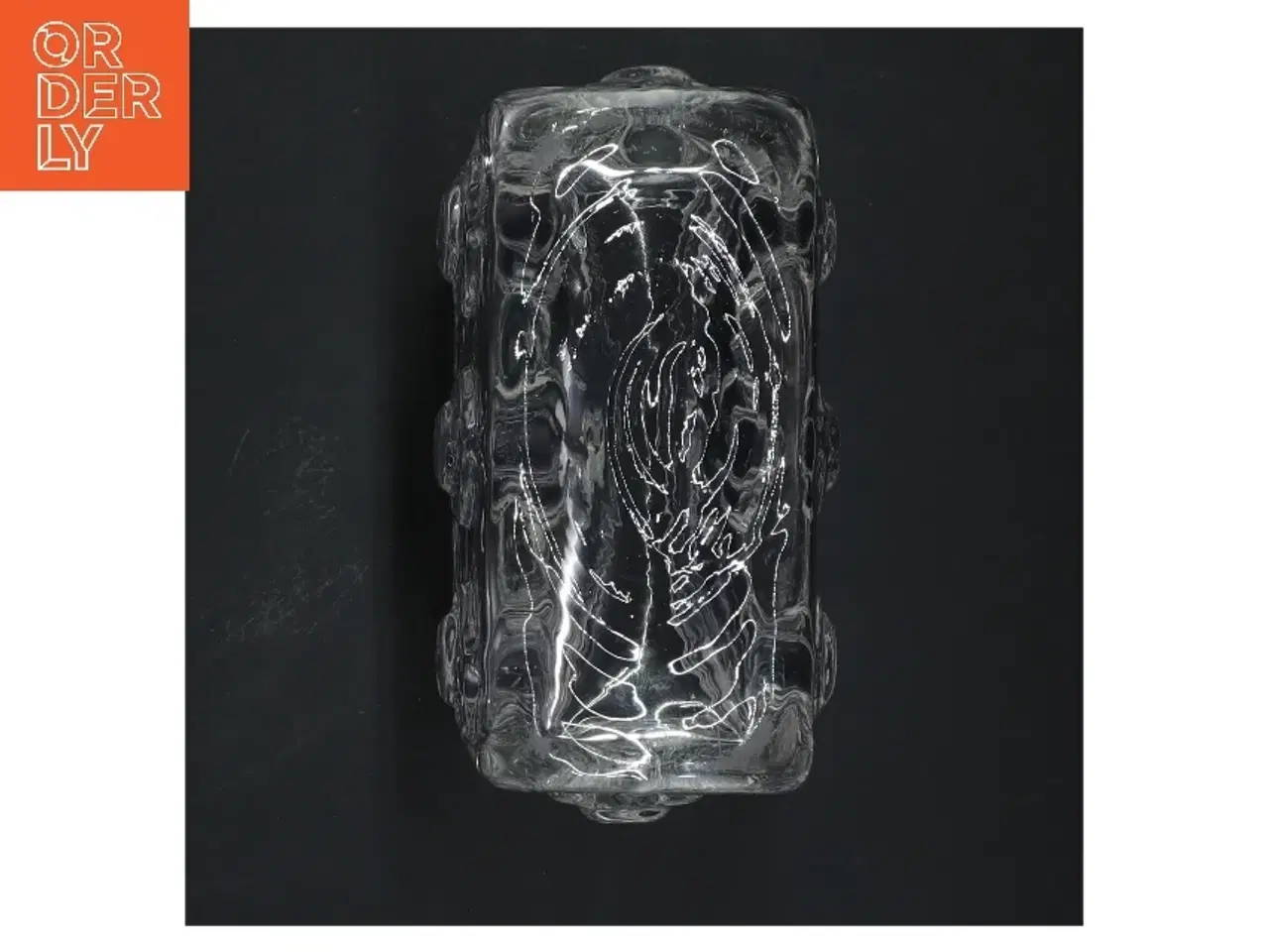 Billede 2 - Flereformet glaskrukke (str. 13x14x6 cm)