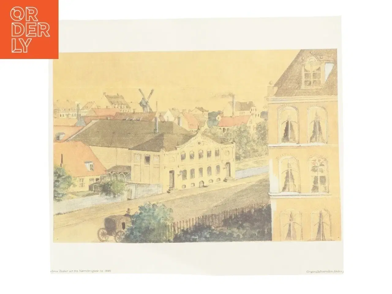 Billede 3 - Historiske tryk af København (str. 42,5x30 cm)