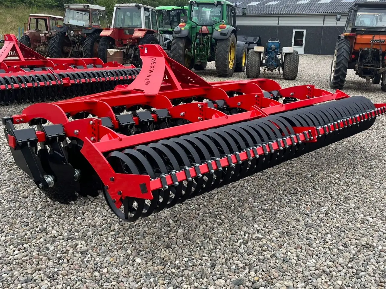 Billede 6 - Dexwal Mamut 4 m Med v-rings pakker og 560mm tallerkner