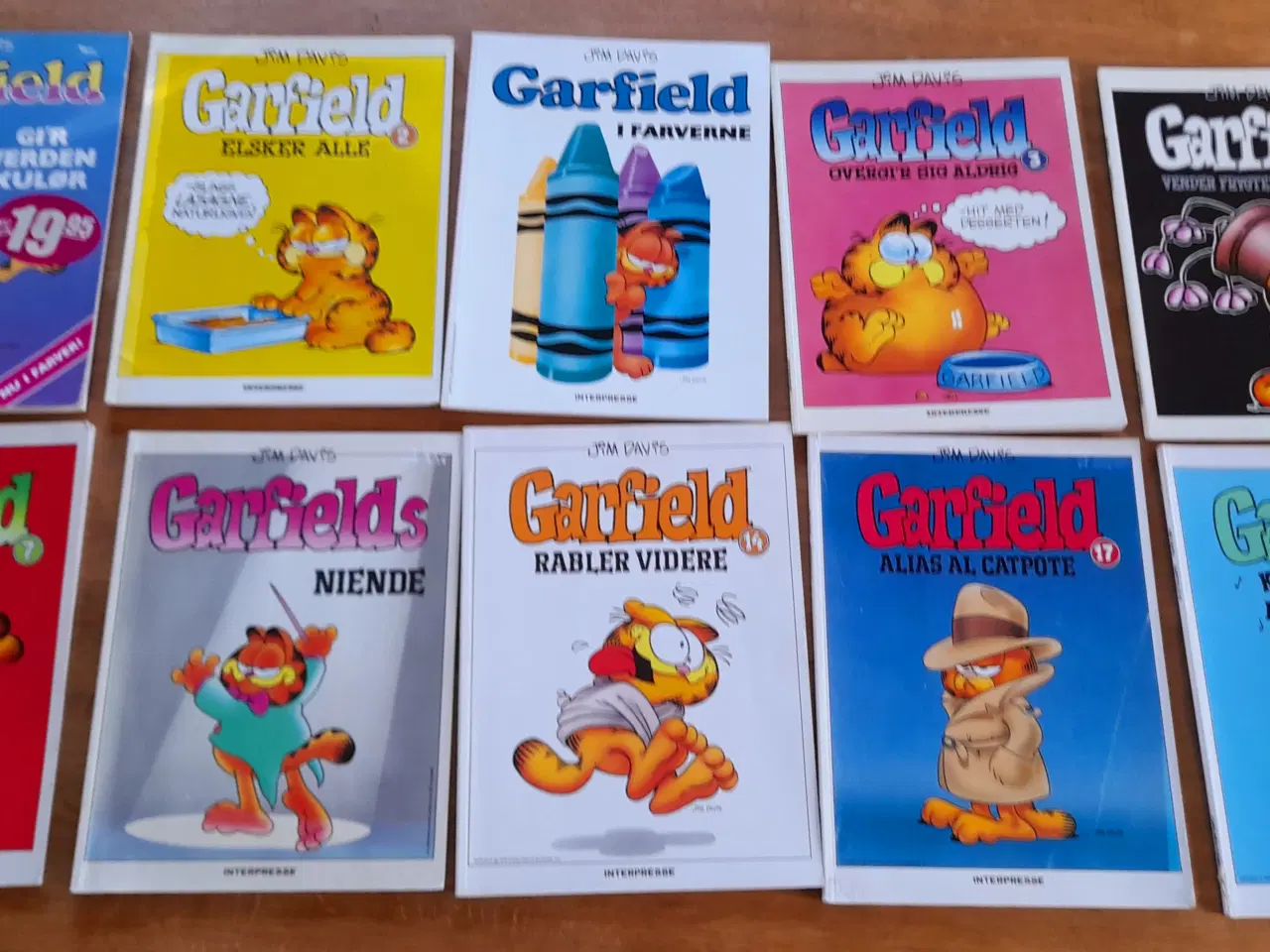 Billede 1 - Garfield, 10 forskellige