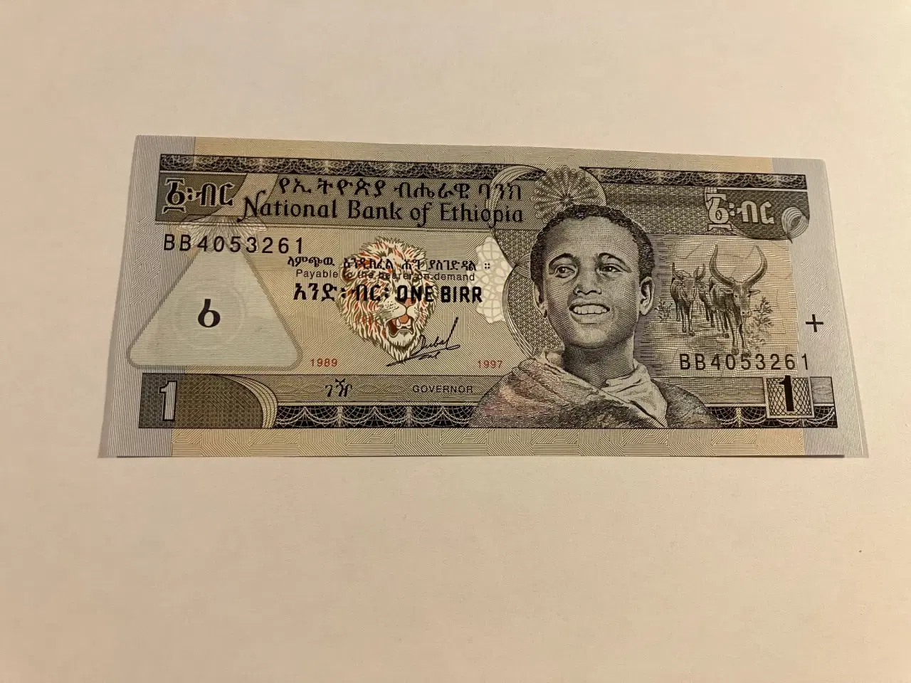 Billede 1 - 1 Birr Ethiopia