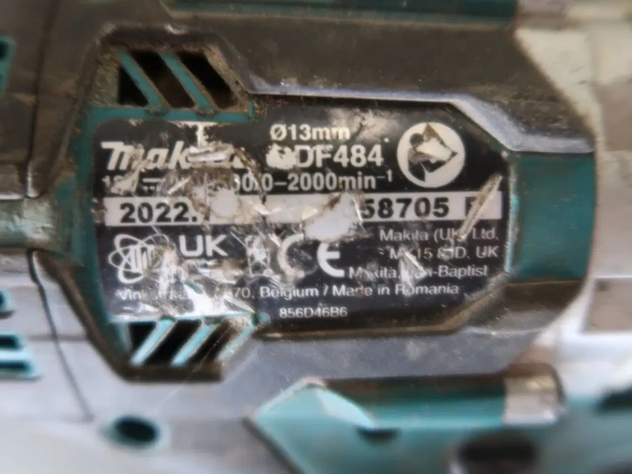 Billede 3 - Bore-/skruemaskine MAKITA DDF484