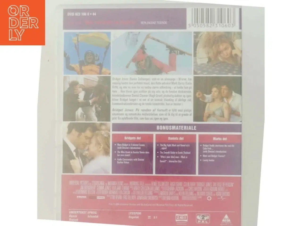 Billede 3 - Bridget Jones - På randen af fornuft (DVD) med Renée Zellweger (DVD)