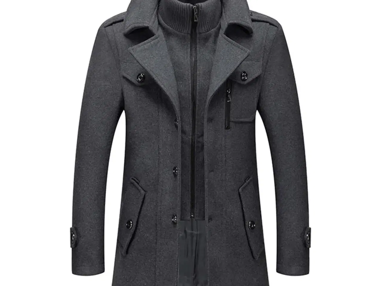 Billede 1 - Frakke varm