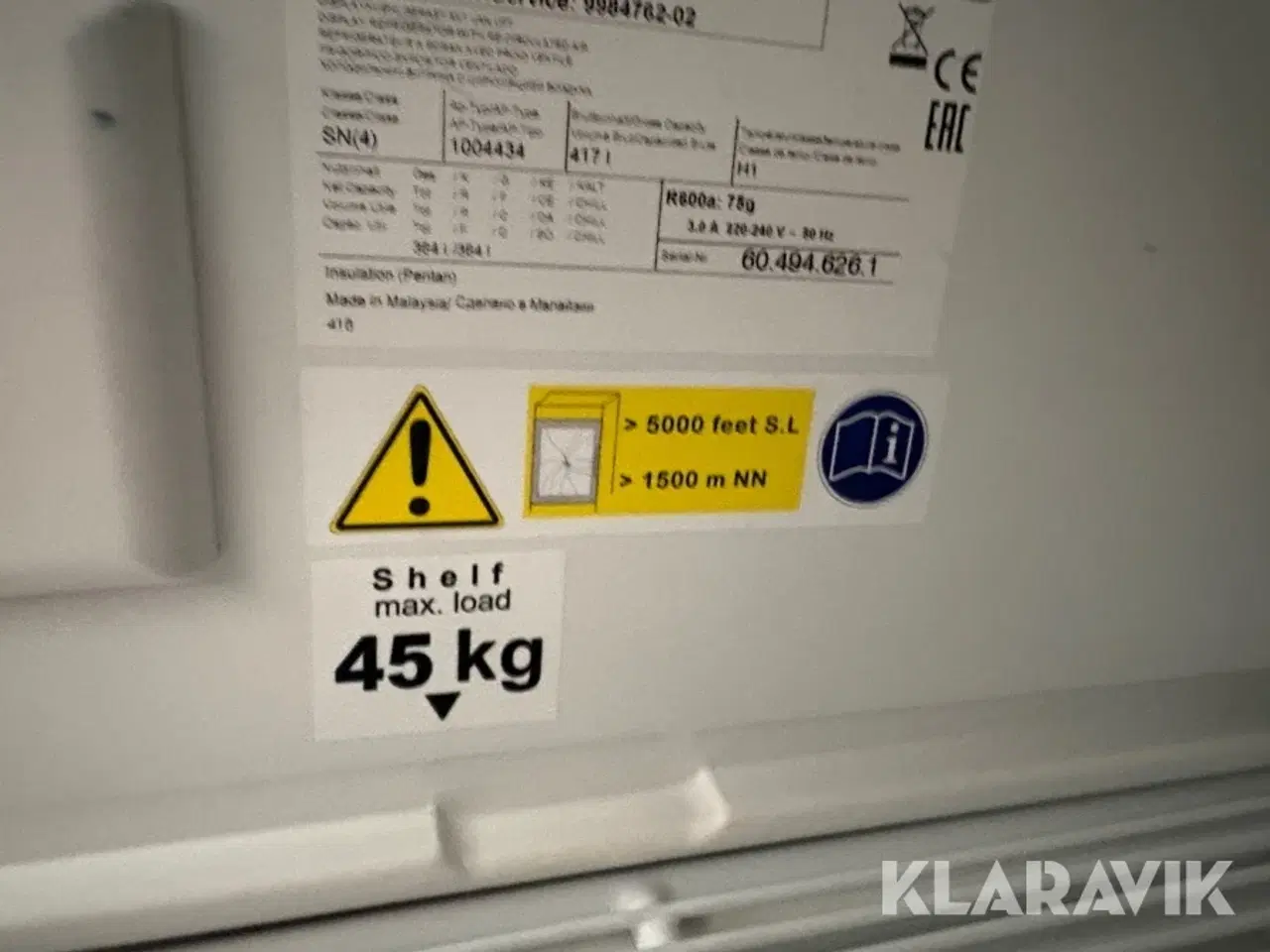 Billede 11 - Display køleskab Liebherr BCD4313