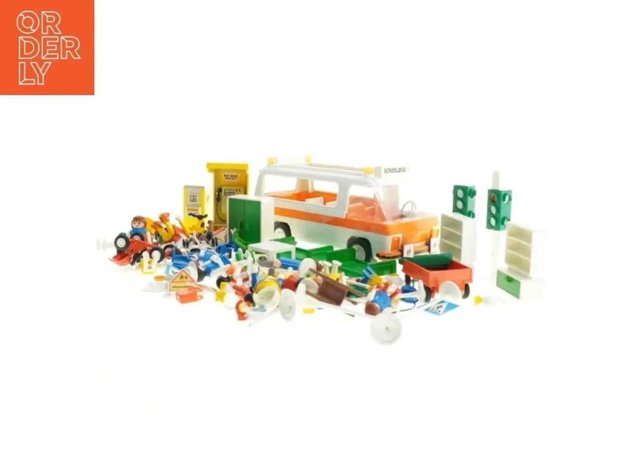 Billede 2 - Playmobil - skolebus, figurer, møbler, tilbehør