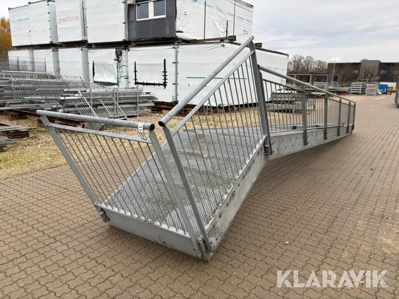 Billede 1 - Trappe med repos