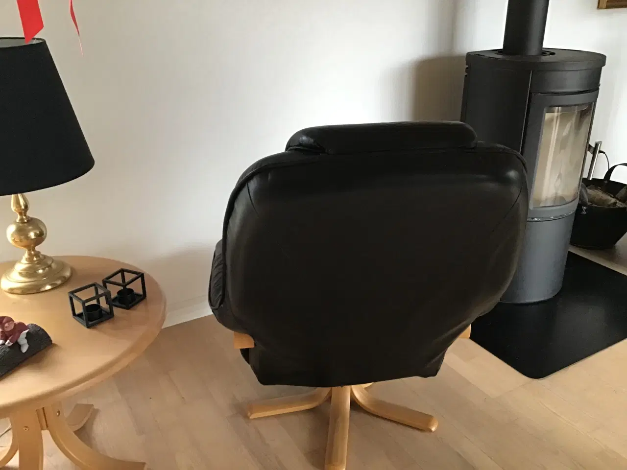 Billede 2 - 2 stk læder lænestole 