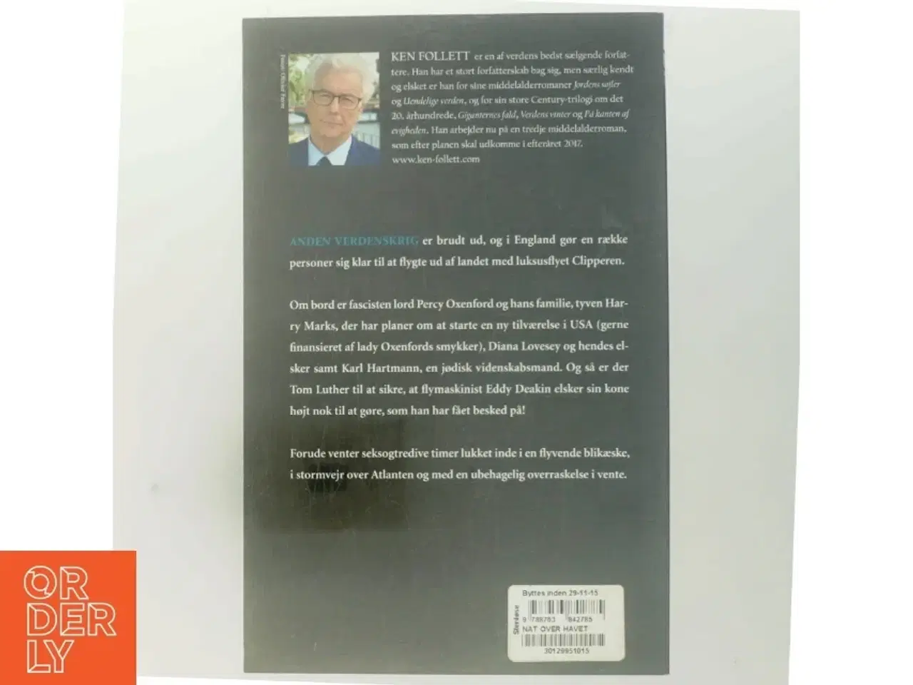 Billede 3 - Nat over havet af Ken Follett (Bog)