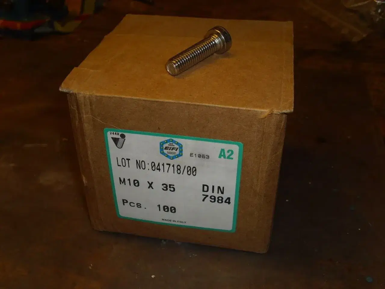 Billede 1 - Rustfri unbrakoskruer DIN 7984