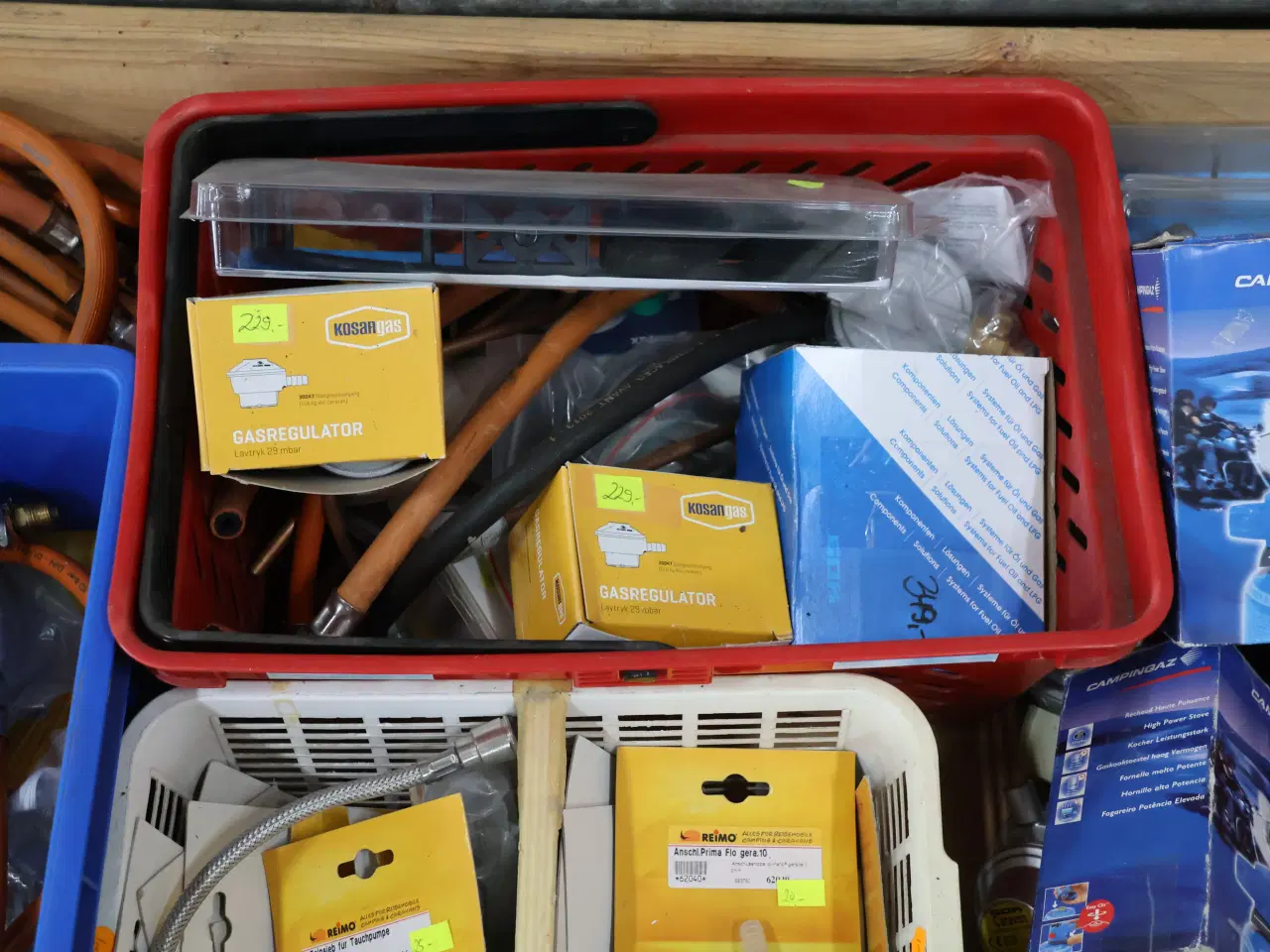 Billede 5 - Div Gasslanger, regulatorer, gasalarmer m.m.