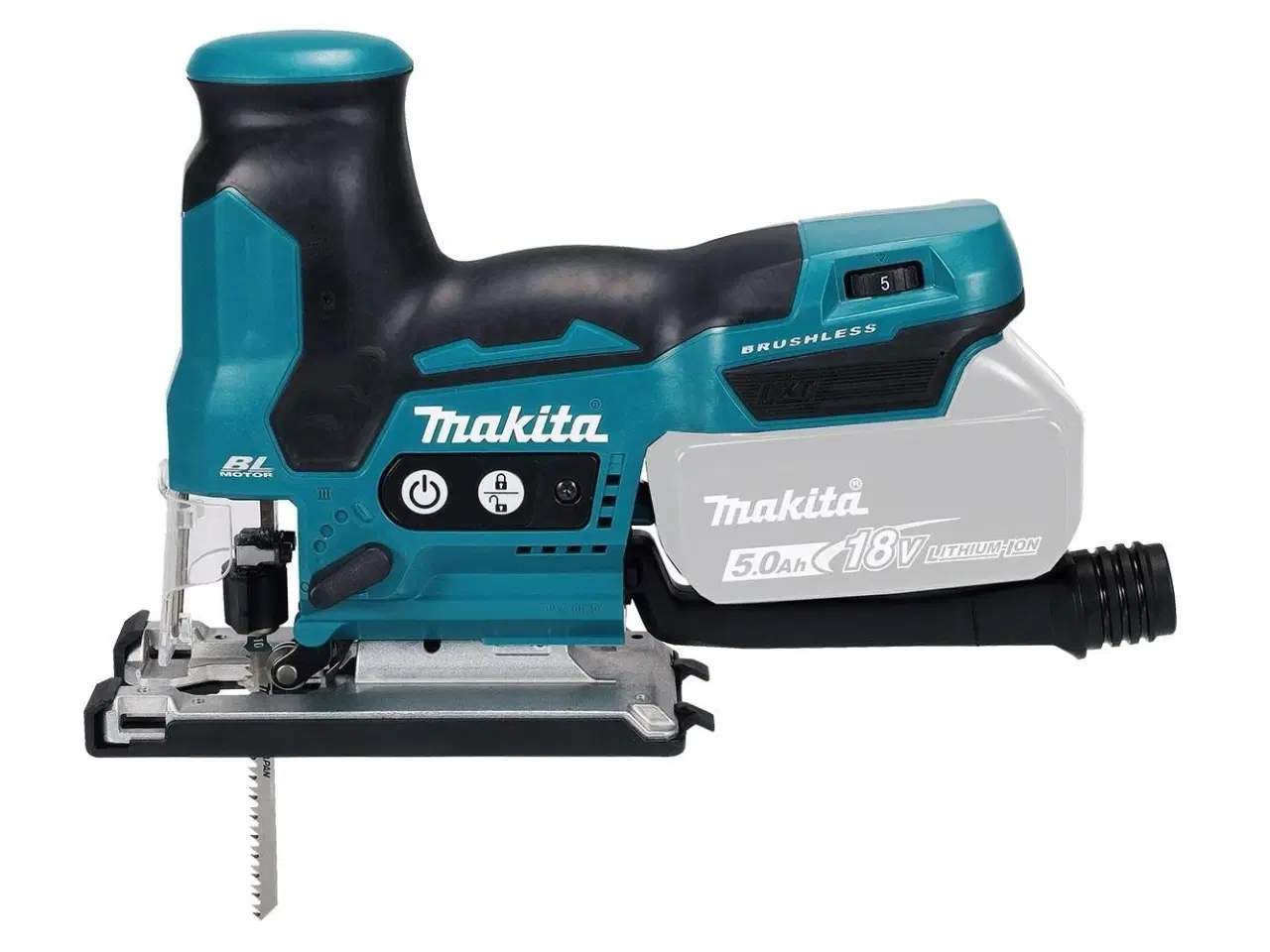 Billede 2 - Stiksav Makita DJV185Z 18V – kulfri, 3.000 spm