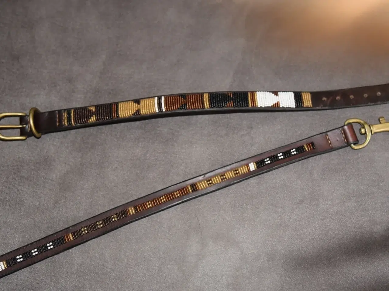 Billede 1 - Sjældent smuk hundesnor til små hunde