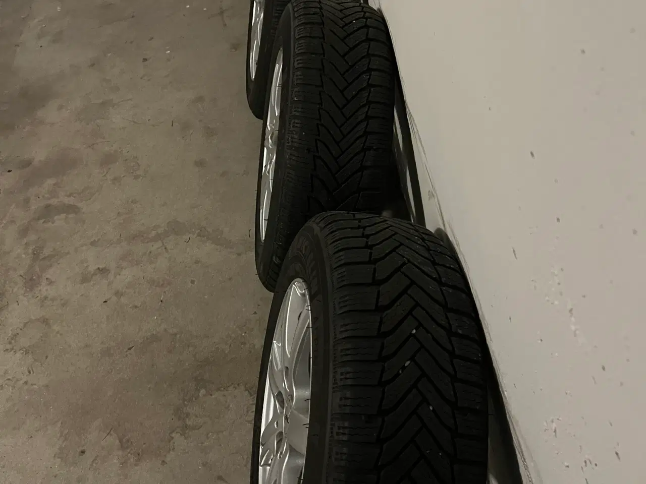 Billede 4 - 4xFlotte 15” alufælge med Michelin vinterdæk på