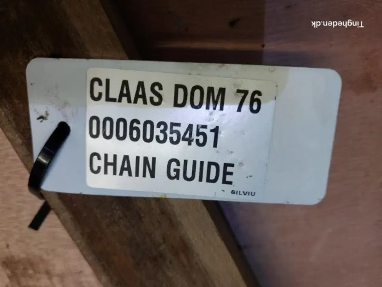 Billede 2 - Claas Dominator 76 Kæde Guide 0006035451