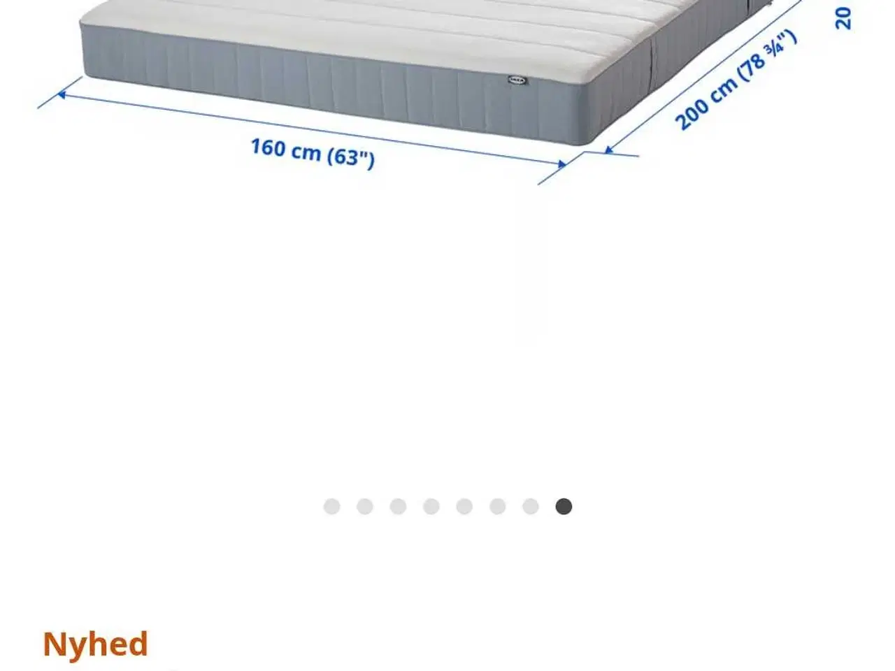 Billede 2 - Springmadras som ny