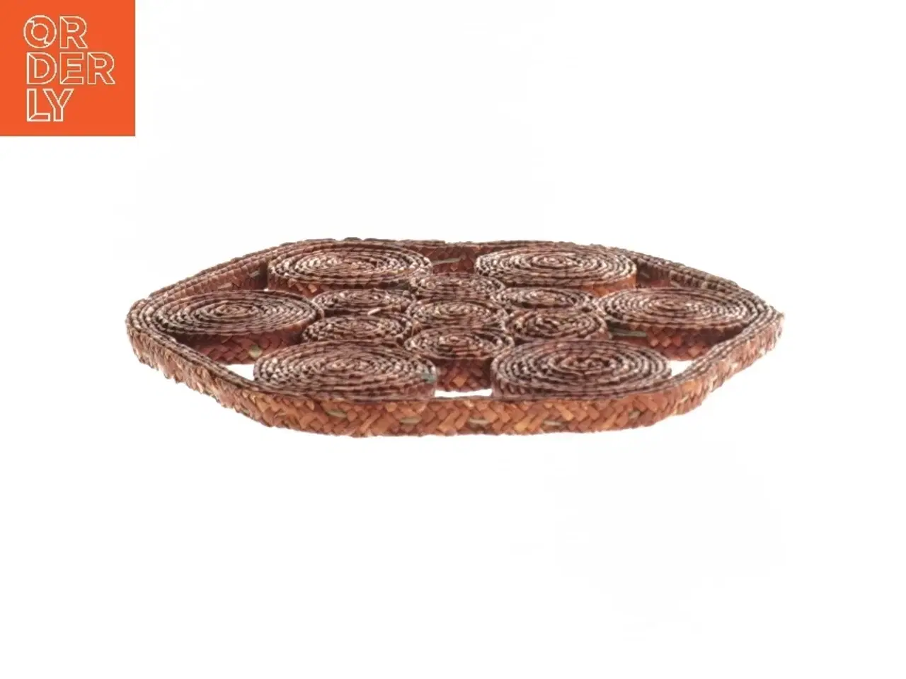 Billede 2 - Retro flettet bordskåner (str. Ø 19 cm)