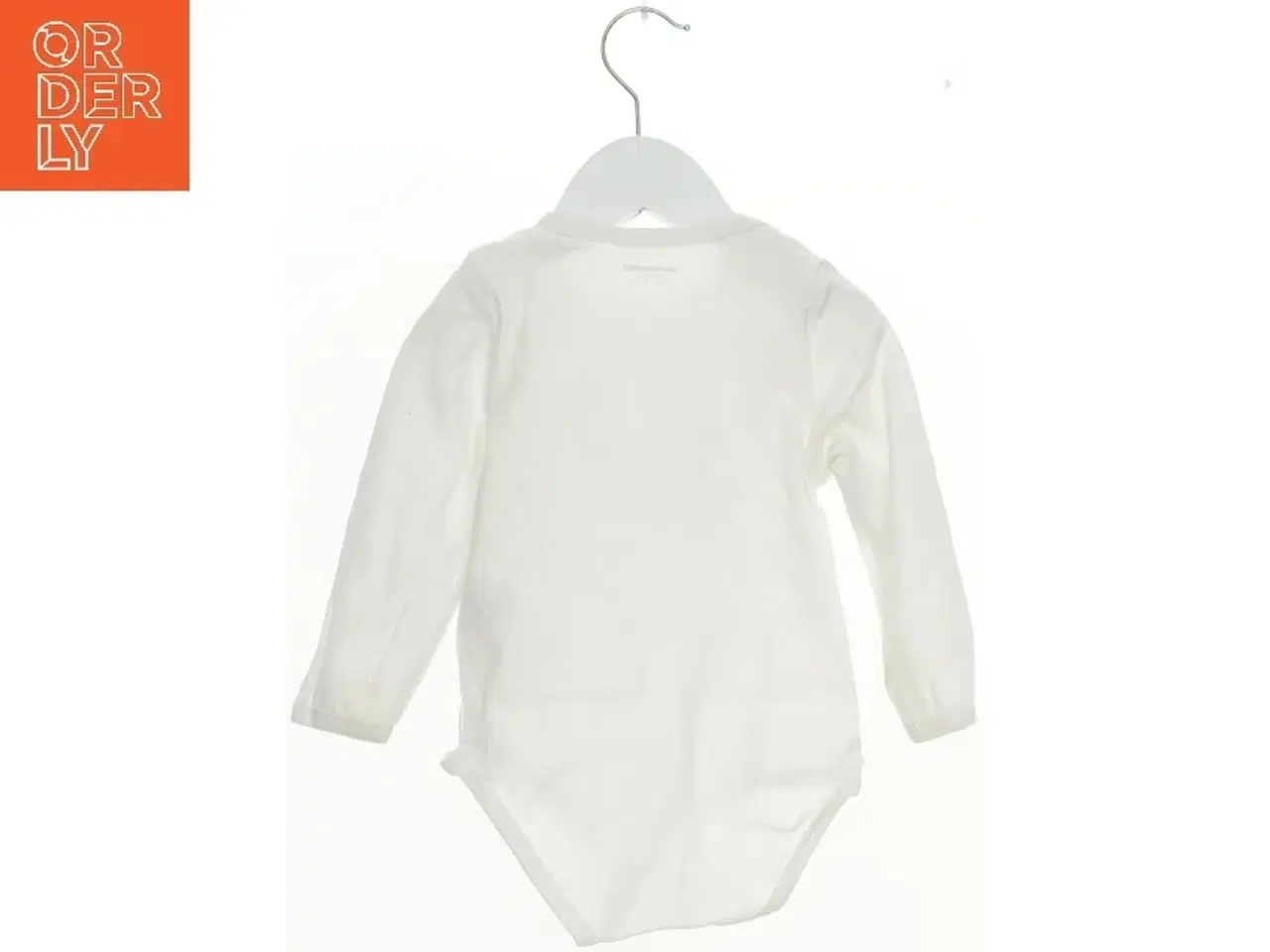 Billede 2 - Hvid bodystocking med print fra Vertbaudet (str. 86)