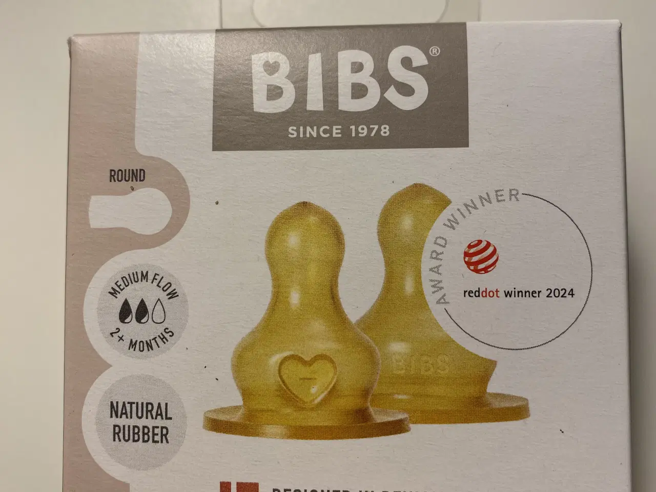 Billede 1 - Bibs suttehoveder til sutteflaske medium feed