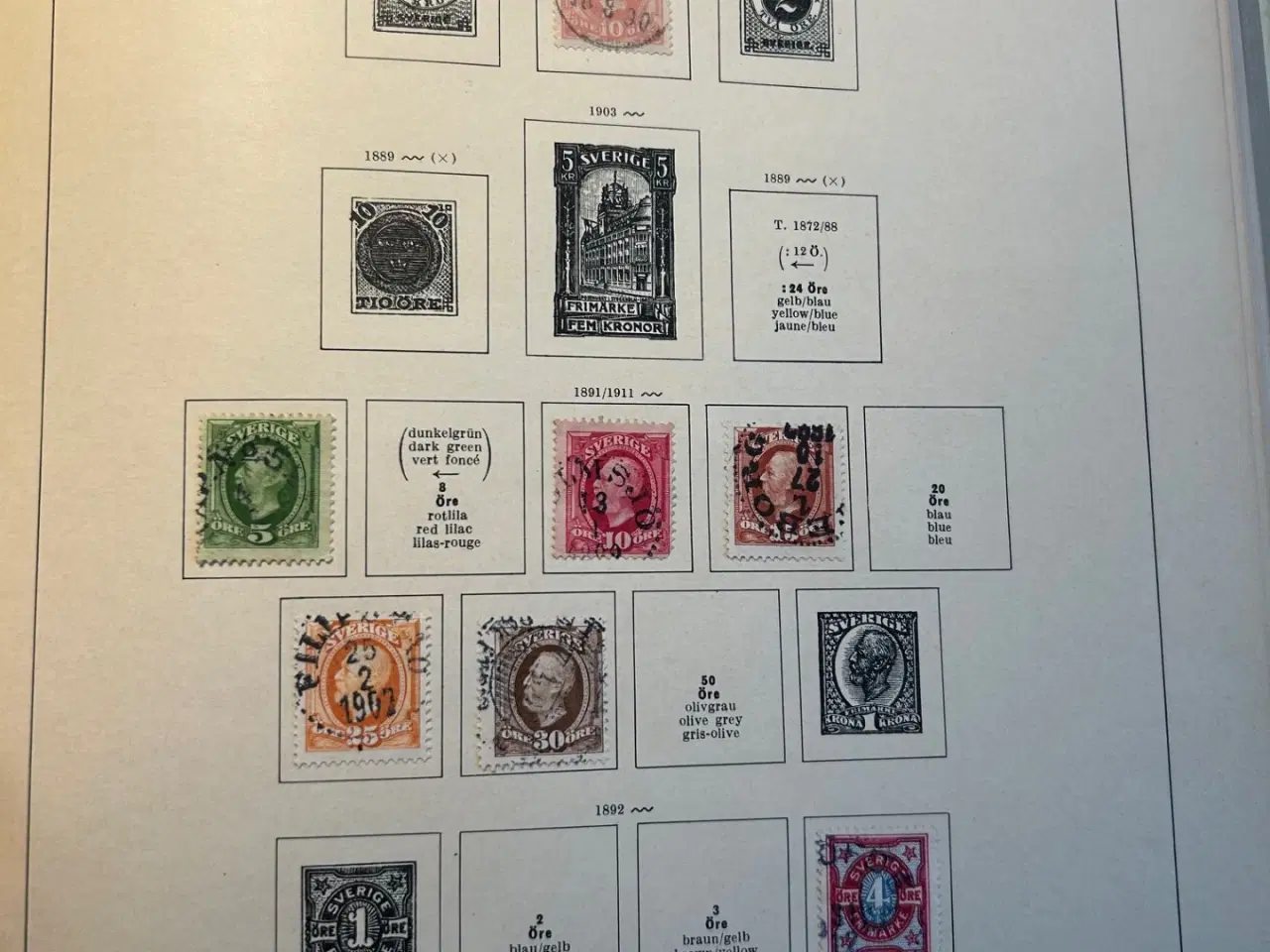 Billede 8 - Frimærkesamling Skandinavien.
