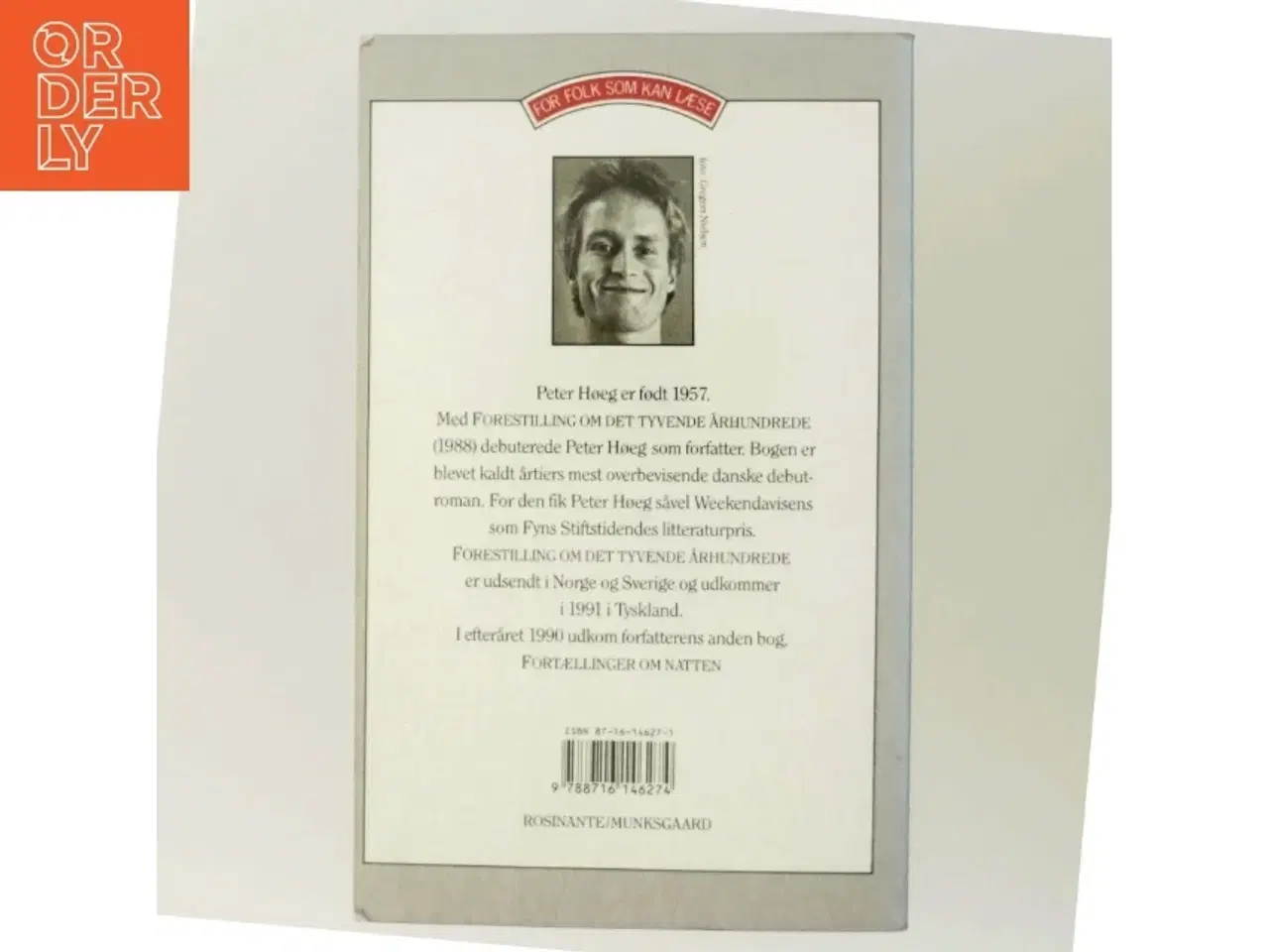 Billede 3 - Forestilling om det tyvende århundrede : roman af Peter Høeg (f. 1957-05-17) (Bog)