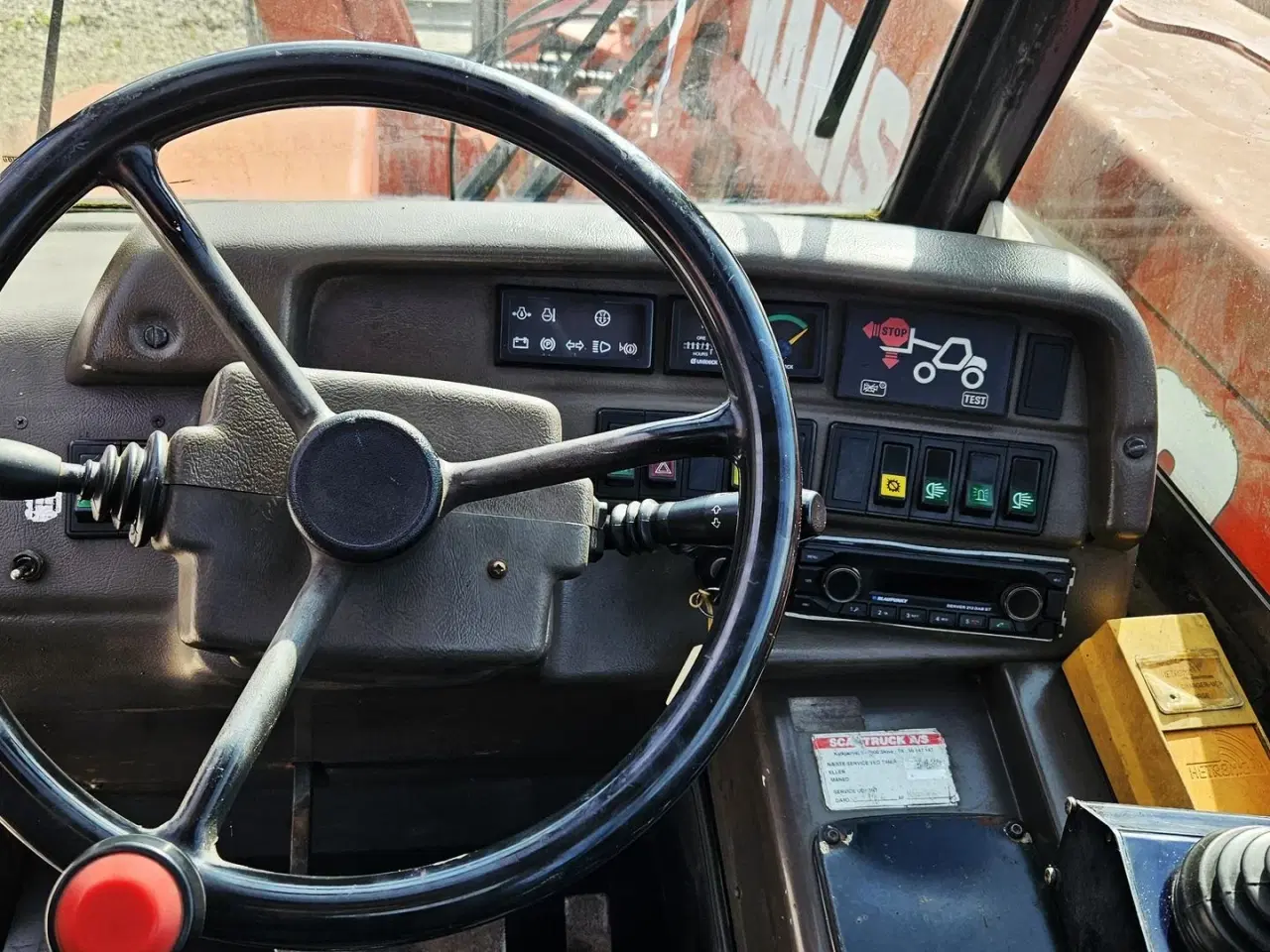 Billede 15 - Manitou MT 1232 ST / med 4 stk tilbehør / 8600 timer