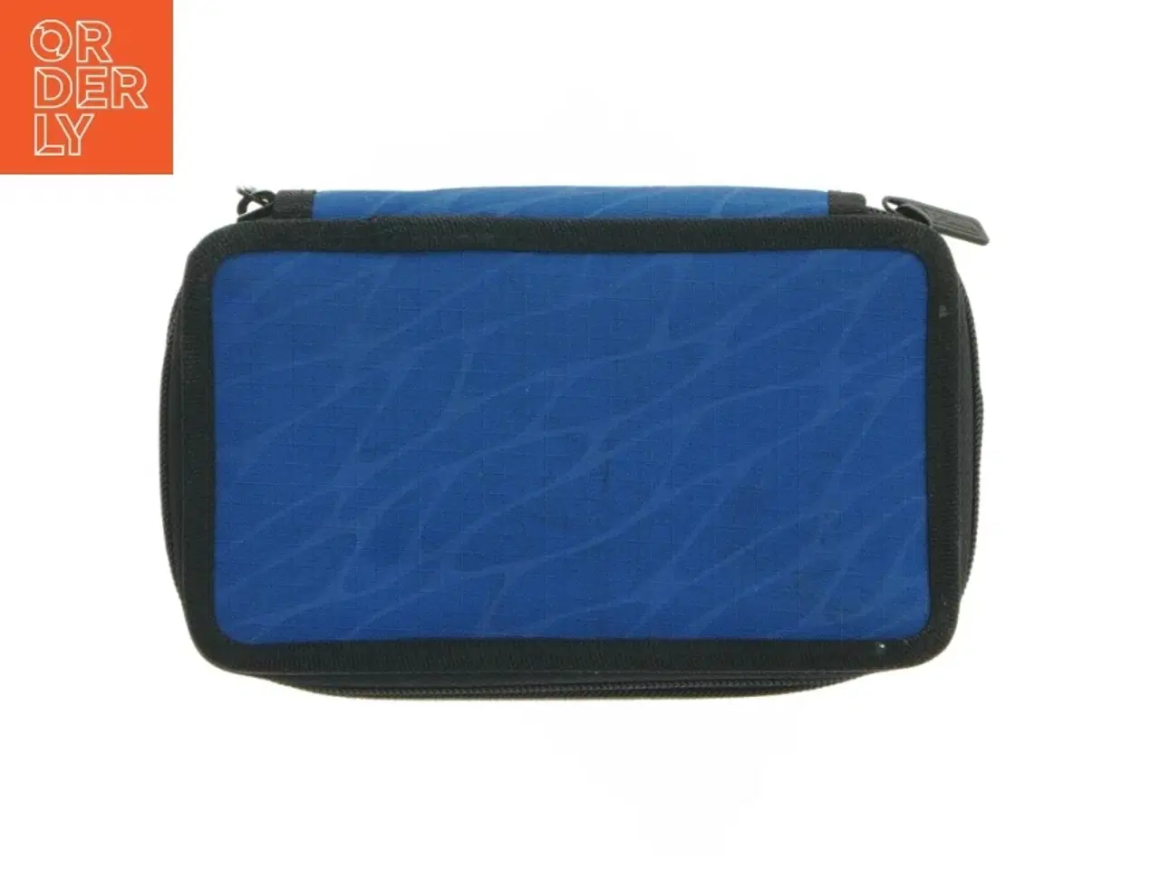 Billede 4 - Blå penalhus med saks og blyant (str. 20x12,5 cm)