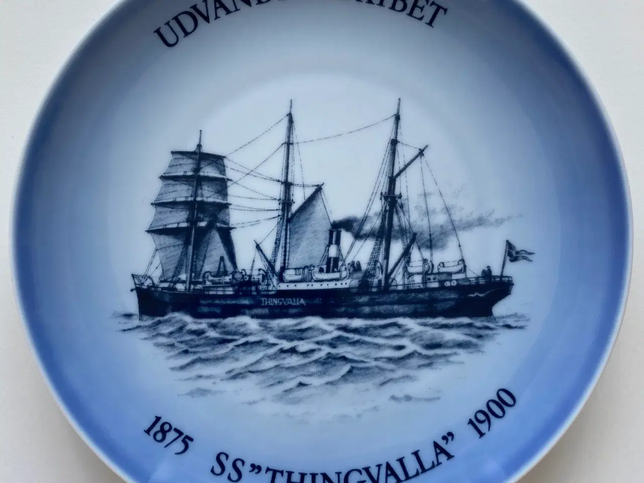 Billede 1 - Skib nr. 08 - Udvandrerskibet SS "Thingvalla", B&G