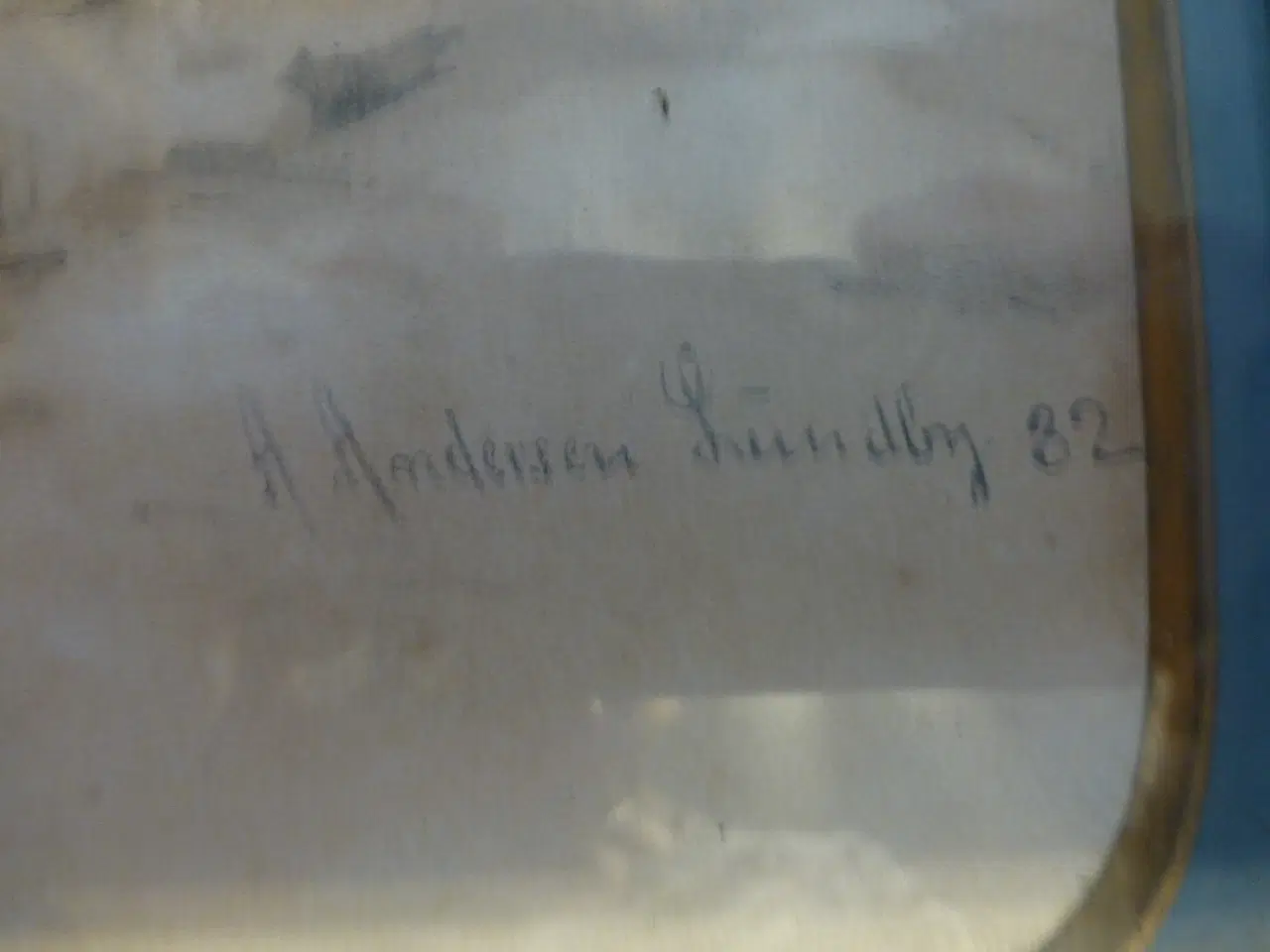 Billede 2 - A Andersen-Lundby 1882 - Mand på skovsti