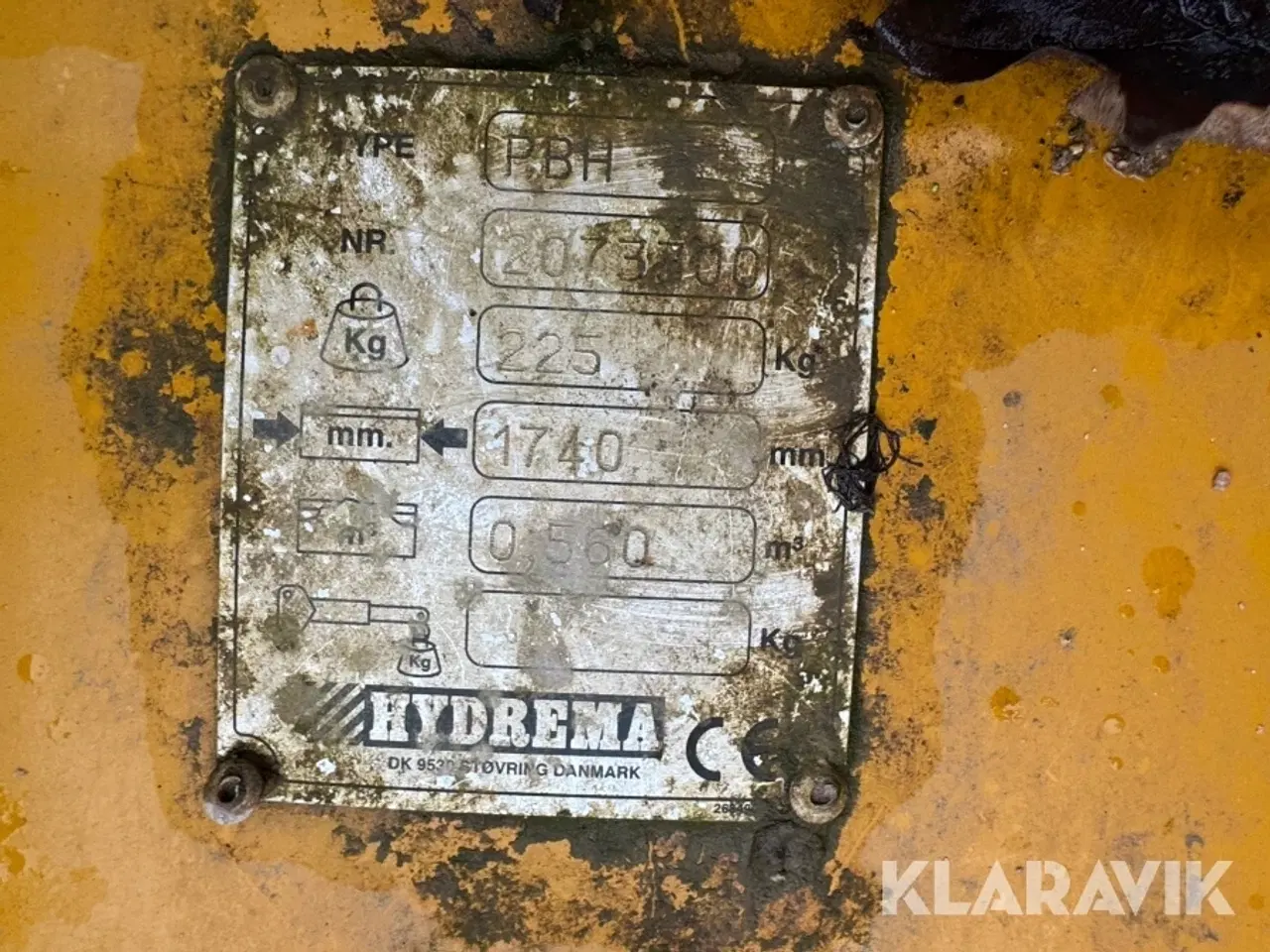 Billede 10 - Skovle Hydrema Og JST 3 styk og 1 styk grubbe