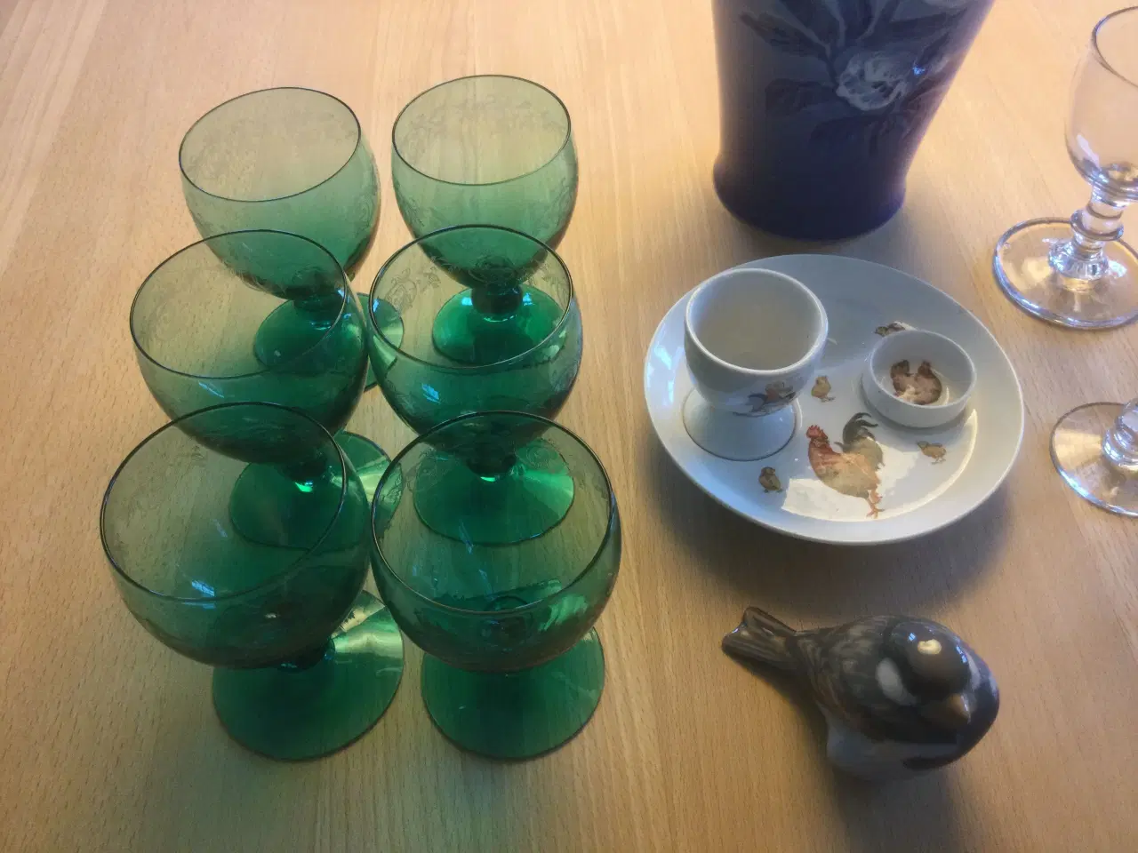 Billede 5 - Vase og glas