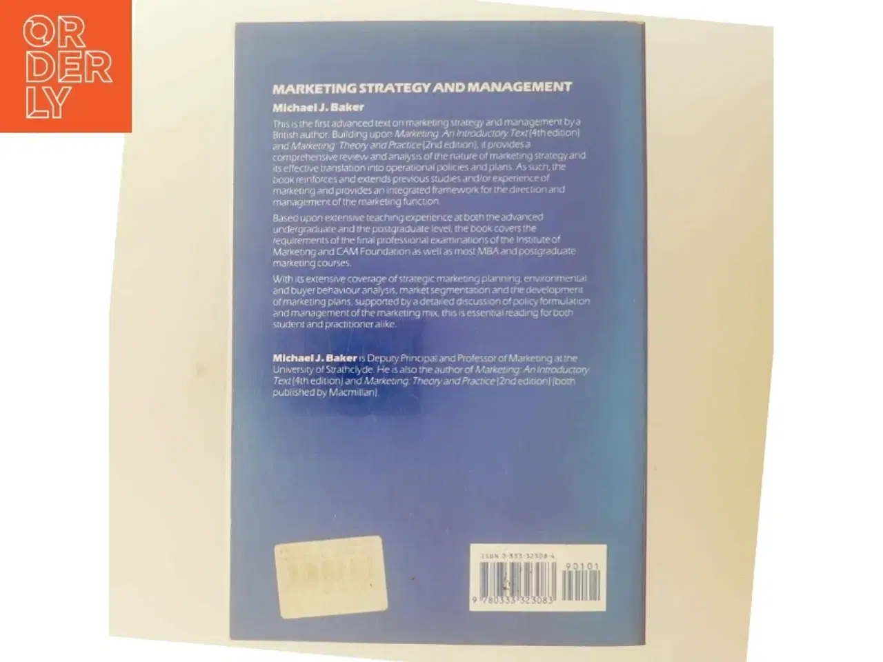 Billede 3 - Marketing strategy and management af Michael J. Baker (Bog)